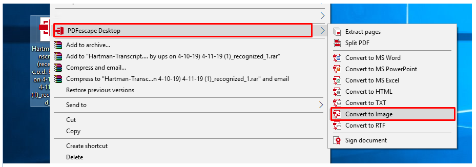 Splitting a PDF file in PDFescape Desktop – PDFescape