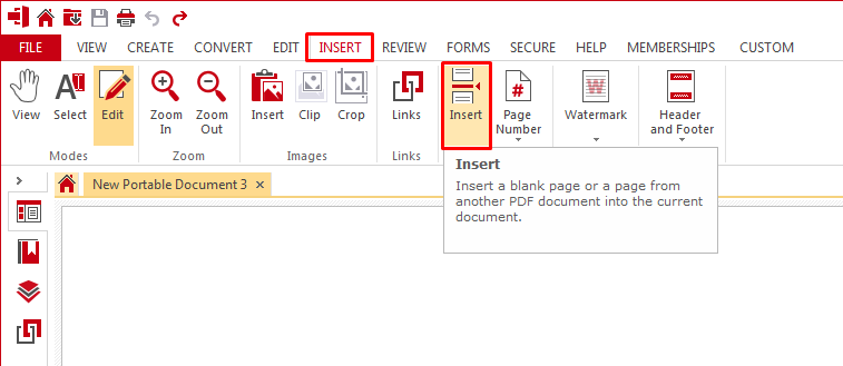 how to insert text into a pdf